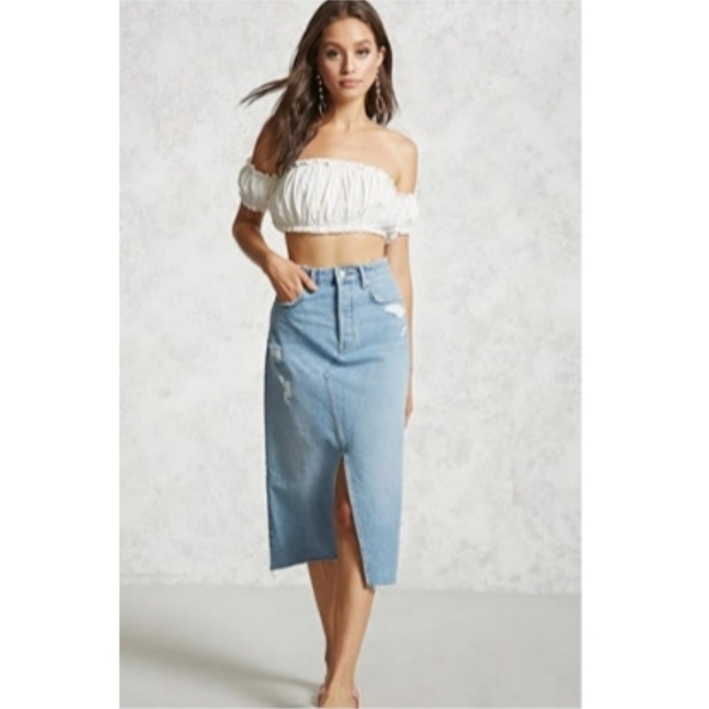 Denim Skirt